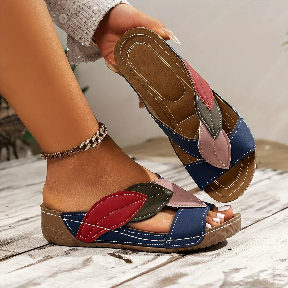 LARA™ | STEVIGE SANDALEN