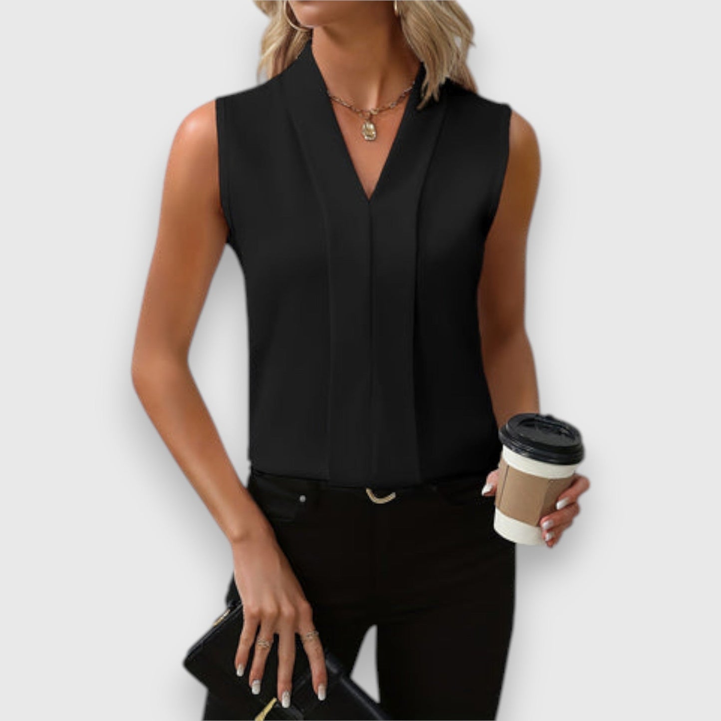 Tess™ | Mouwloze blouse